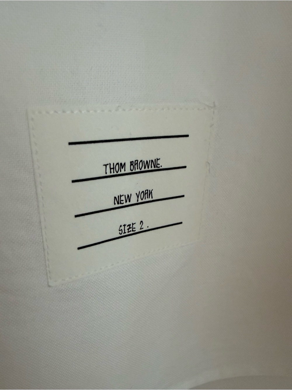 Thom Browne Heavyweight Oxford - Size 2 - Picture 3 of 3